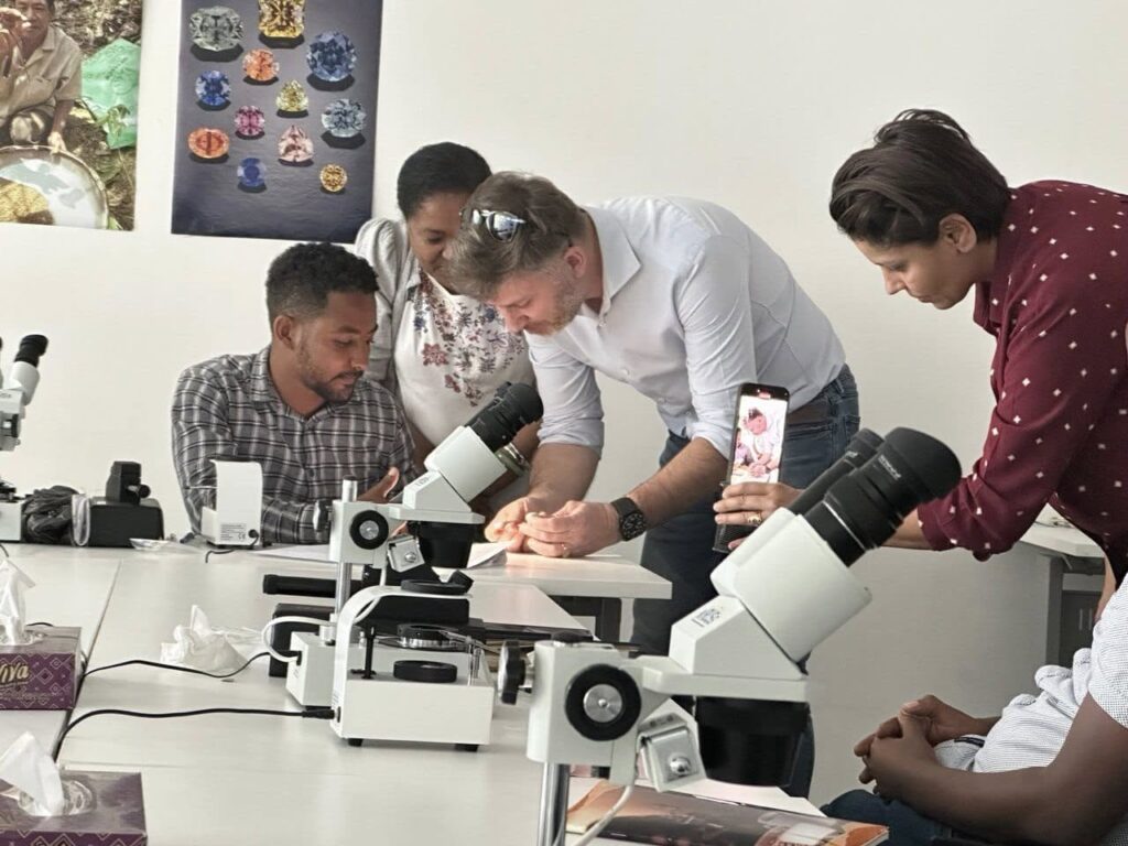 WGF Project Africa Ethiopia Hosts International Jewelers and African Minerals Development Centre Official